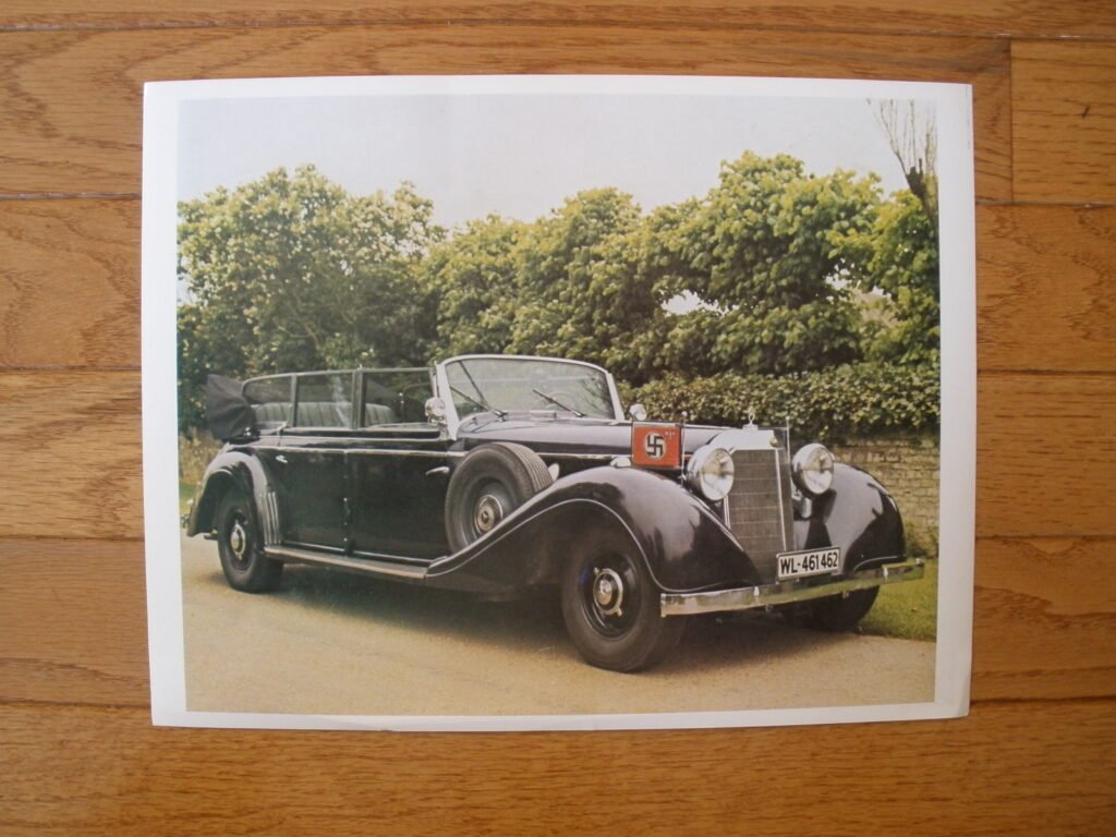 Vintage Photo Hermann Goering’s 1944 Mercedes Cabriolet – The Beast ...