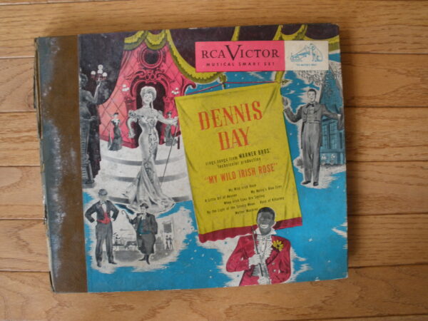 1950 DENNIS DAY 78 RPM ALBUM SET -  MY WILD IRISH ROSE  SOUNDTRACK