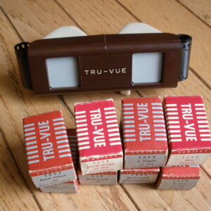 1940s TRU-VUE VIEWER - 9 Film Reels - Hollywood - Burlesque Film Strip