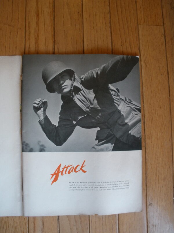 1942 US ARMY PUBLICATION - "ATTACK: THE STORY OF THE U.S. ARMY" - Image 2