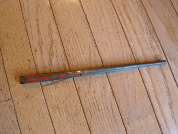 VINTAGE WWI TRENCH ART METAL FLUTE - Image 4