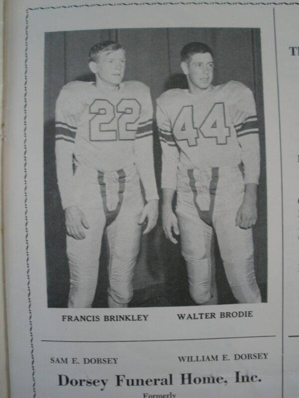 1949 HOPEWELL HIGH SCHOOL - BENEDICTINE HS FOOTBALL PROGRAM - Image 4