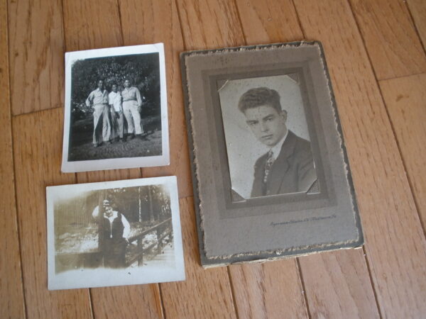 Three Vintage Dorn Family Photographs - 1930s to 1940s Era