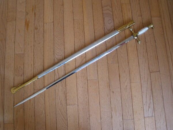 1960s WEST POINT MILITARY ACADEMY DRESS SWORD - Image 2