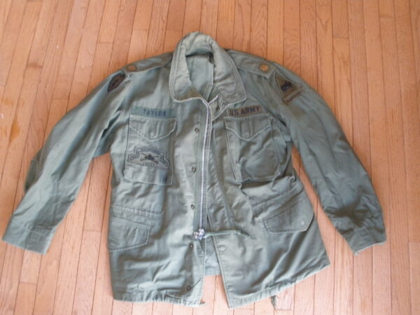 Original VIETNAM ERA US ARMY M65 FIELD COAT OG-107