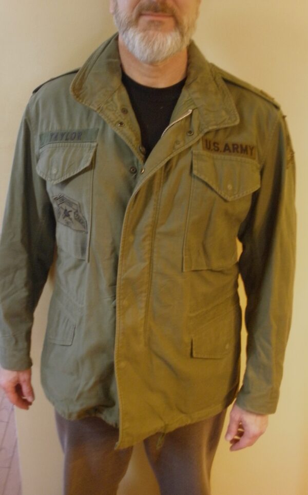 Original VIETNAM ERA US ARMY M65 FIELD COAT OG-107 - Image 10