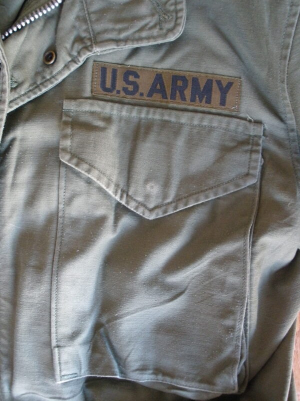 Original VIETNAM ERA US ARMY M65 FIELD COAT OG-107 - Image 7