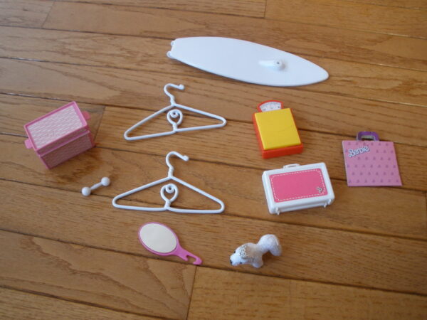 Vintage COLLECTION of BARBIE DOLL ASSESSORIES - 8 Items