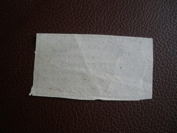 1861 CONFEDERATE STATES OF AMERICA $500 PROMISSARY NOTE - $20 Bond Coupon - Image 3