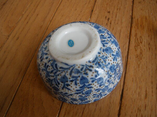 Vintage JAPANESE CERAMIC MORTAR & PESTLE - Image 6