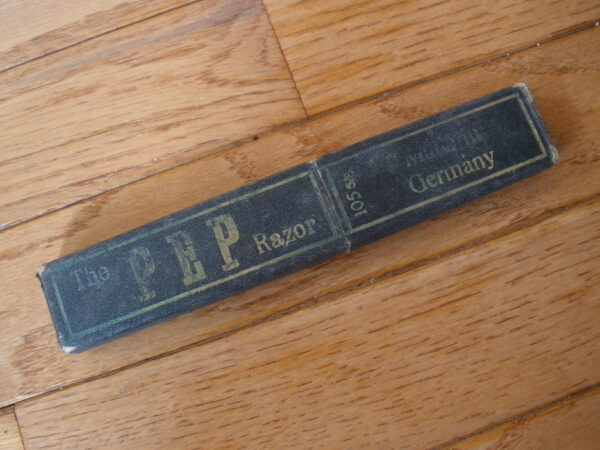 VINTAGE PEP STRAIGHT RAZOR CASE