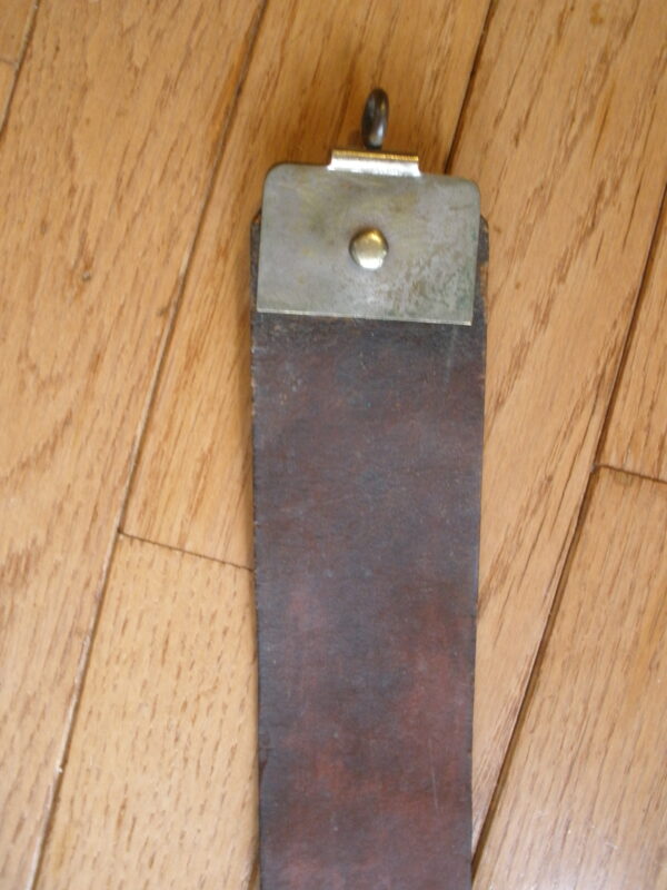 Vintage HORSE HIDE RAZOR STROP - Barber Shop - Image 4