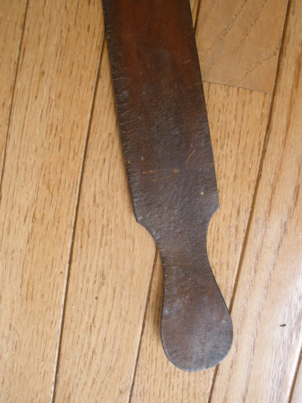 Vintage HORSE HIDE RAZOR STROP - Barber Shop - Image 5