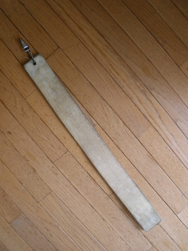 Vintage LEATHER & LINEN RAZOR STROP - Image 3
