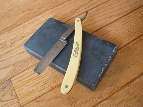 Mid-Century LARGE GRAY SLATE RAZOR HONE