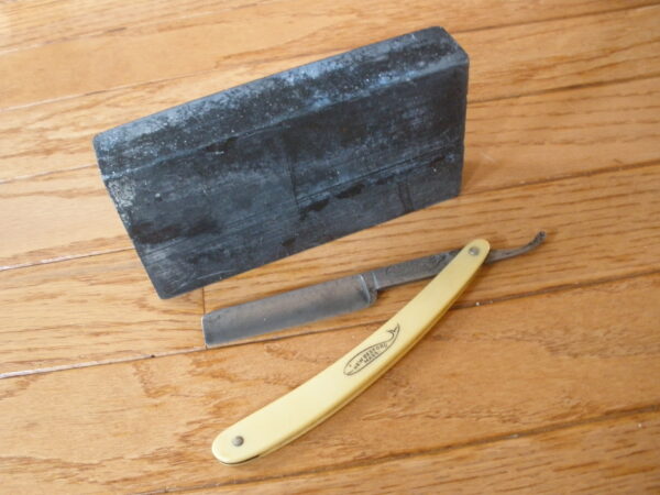 Mid-Century LARGE GRAY SLATE RAZOR HONE - Image 4