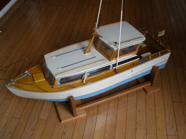 Vintage REMOTE CONTROL WOODEN YACHT - FUTABA DIGITAL Remote Controller