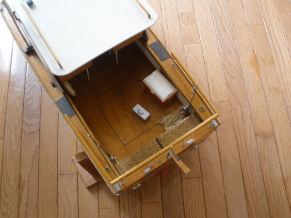 Vintage REMOTE CONTROL WOODEN YACHT - FUTABA DIGITAL Remote Controller - Image 12