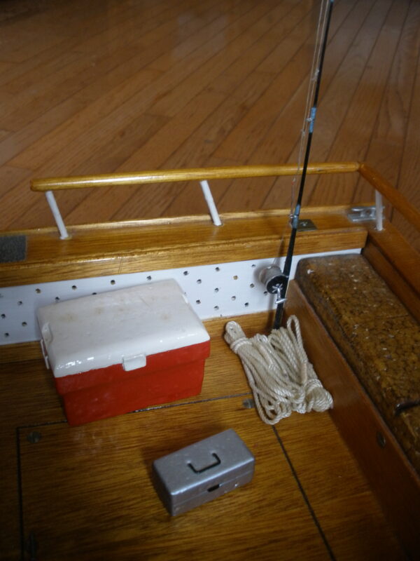 Vintage REMOTE CONTROL WOODEN YACHT - FUTABA DIGITAL Remote Controller - Image 13