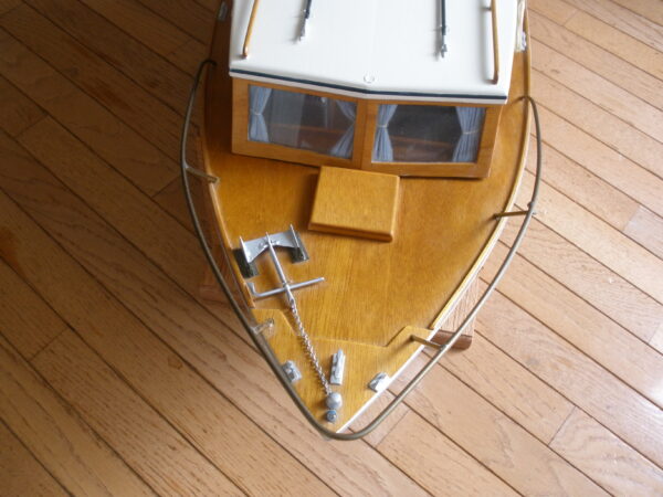 Vintage REMOTE CONTROL WOODEN YACHT - FUTABA DIGITAL Remote Controller - Image 15