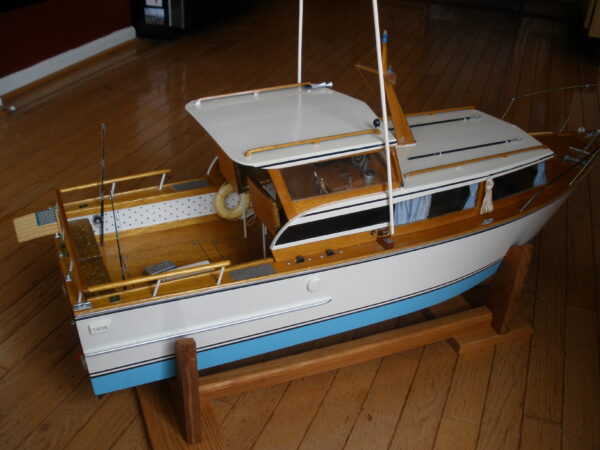 Vintage REMOTE CONTROL WOODEN YACHT - FUTABA DIGITAL Remote Controller - Image 17