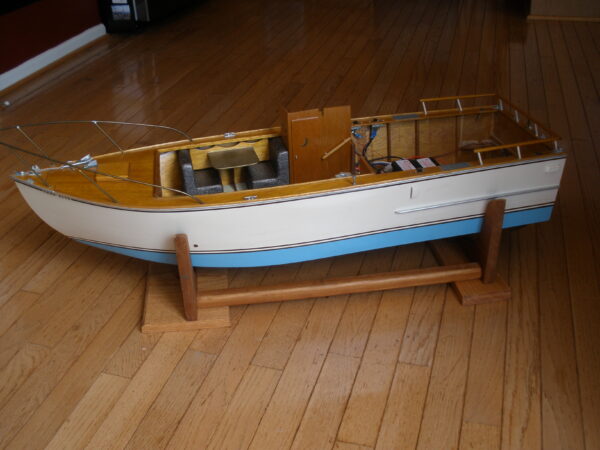 Vintage REMOTE CONTROL WOODEN YACHT - FUTABA DIGITAL Remote Controller - Image 33