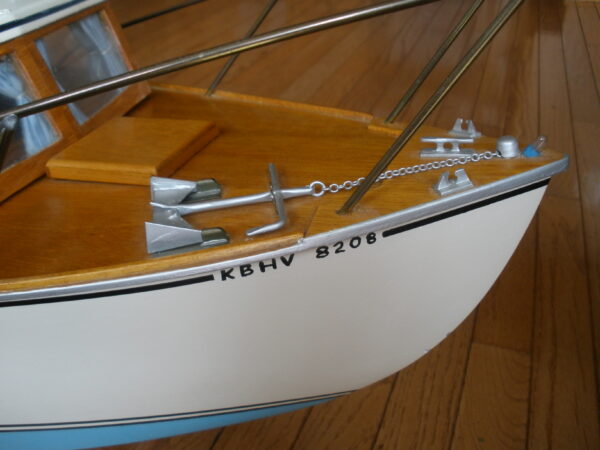 Vintage REMOTE CONTROL WOODEN YACHT - FUTABA DIGITAL Remote Controller - Image 4