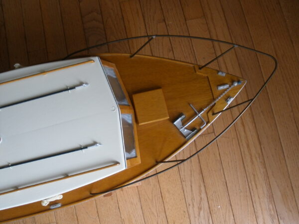 Vintage REMOTE CONTROL WOODEN YACHT - FUTABA DIGITAL Remote Controller - Image 5