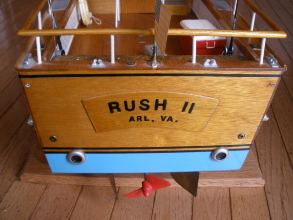 Vintage REMOTE CONTROL WOODEN YACHT - FUTABA DIGITAL Remote Controller - Image 7