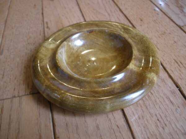 Vintage HAIR SHAVING BRUSH & OREGON MYRTEWOOD BOWL - Image 5