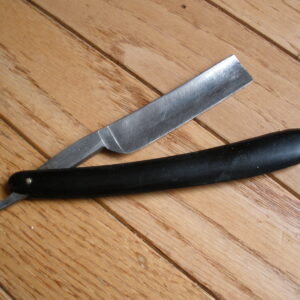 Early 1900s H. BOKER & COMPANY STRAIGHT EDGE RAZOR & Case - Germany