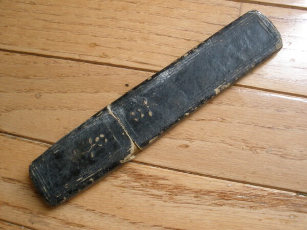 Early 1900s H. BOKER & COMPANY STRAIGHT EDGE RAZOR & Case - Germany - Image 9