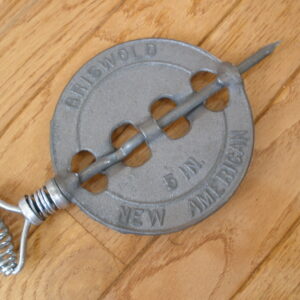 Vintage GRISWOLD STOVE DAMPER Model 1425-C – 5 inch – Spindle