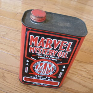 Mid-Century MARVEL MYSTERY OIL QUART SIZE CAN - Port Chester, NY