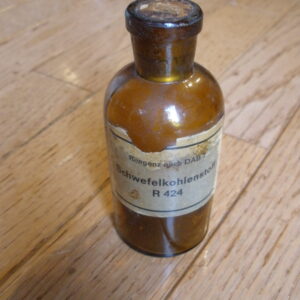 VINTAGE GERMAN APOTHECARY CHEMIST BOTTLE