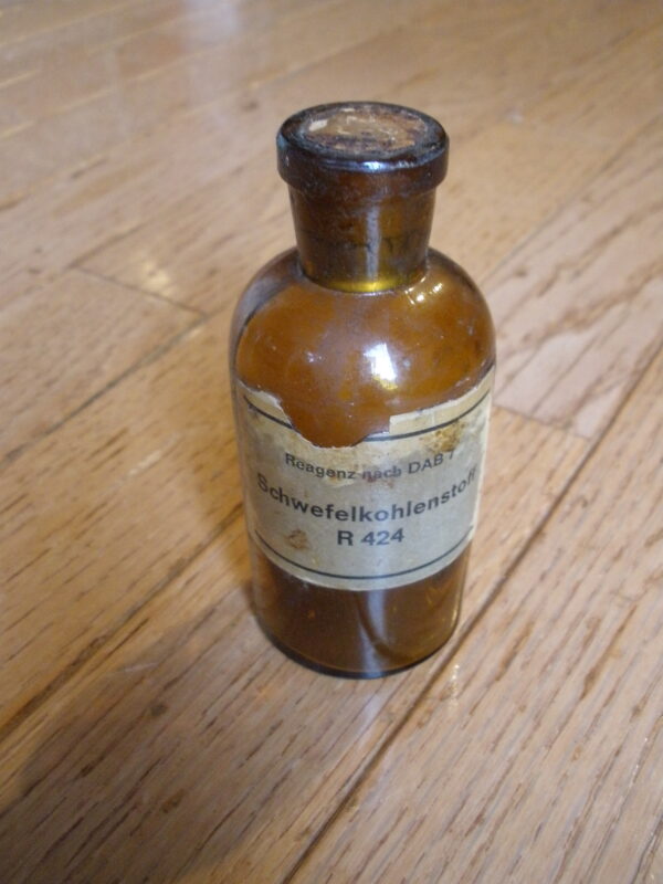 VINTAGE GERMAN APOTHECARY CHEMIST BOTTLE