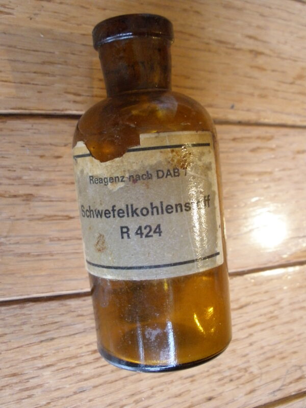 VINTAGE GERMAN APOTHECARY CHEMIST BOTTLE - Image 3