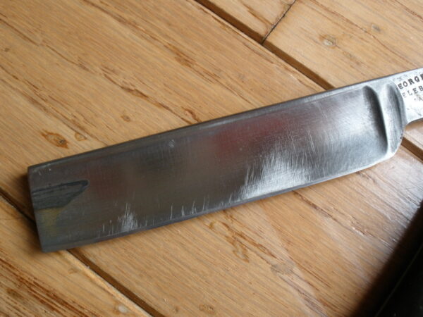 1800s GEORGE WOSTENHOLM & SON - TRUE PIPE STRAIGHT EDGE RAZOR & CASE - Image 4
