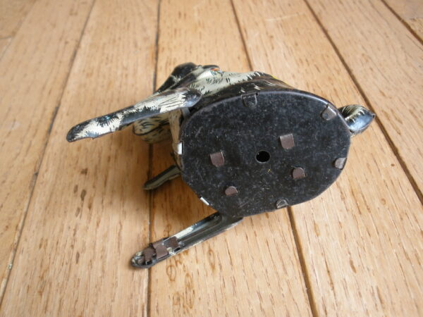 1940s FLIPO Mechanical JUMPING DOG - Marx Tin Toy - Wind Up - Image 6