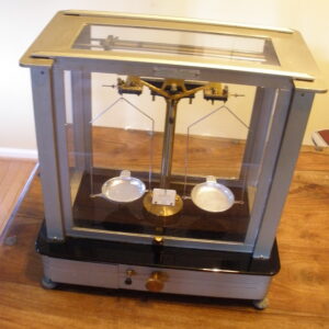 1920s SEEDERER-KOHLBUSCH BENCH MODEL BEAM BALANCE SCALE - New Jersey