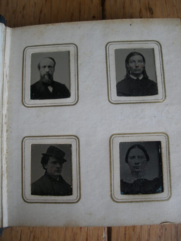 Late 1800s GEM SIZE TIN TYPE PHOTOGRAPH - 80 Different Portraits - Image 10