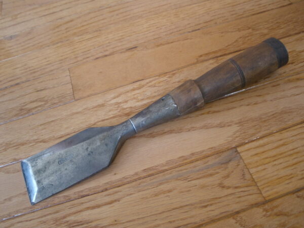 1920s Sweetheart STANLEY BEVELED SOCKET CHISEL - 2 INCH CUTTING EDGE