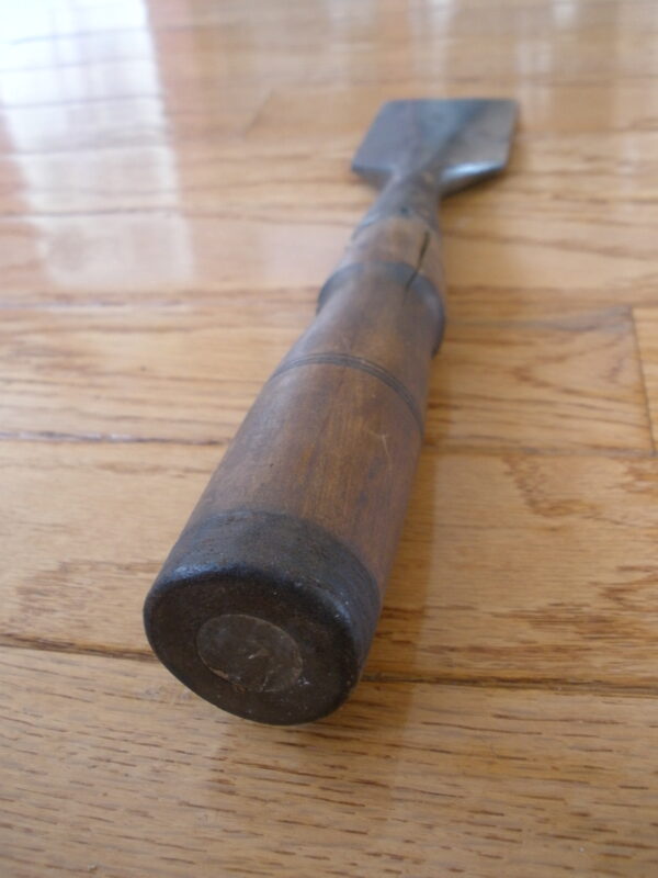 1920s Sweetheart STANLEY BEVELED SOCKET CHISEL - 2 INCH CUTTING EDGE - Image 5