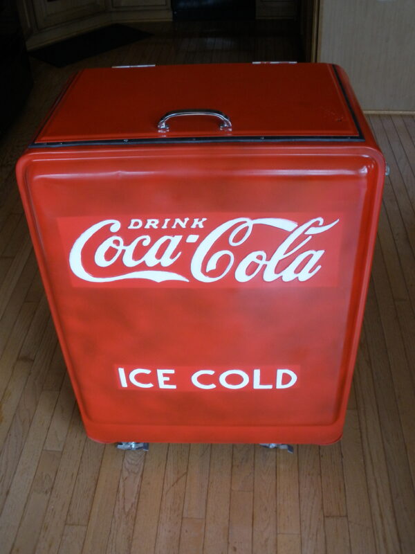 Rare 1937 COCA COLA WESTINGHOUSE JUNIOR COOLER