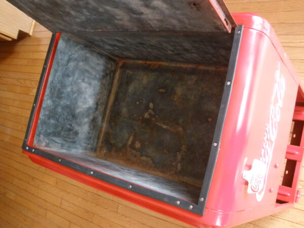 Rare 1937 COCA COLA WESTINGHOUSE JUNIOR COOLER - Image 11