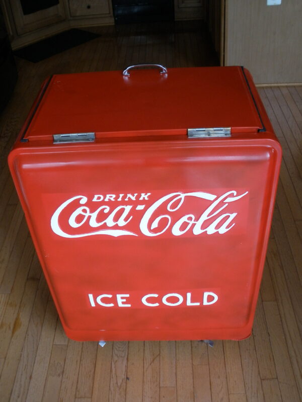 Rare 1937 COCA COLA WESTINGHOUSE JUNIOR COOLER - Image 14
