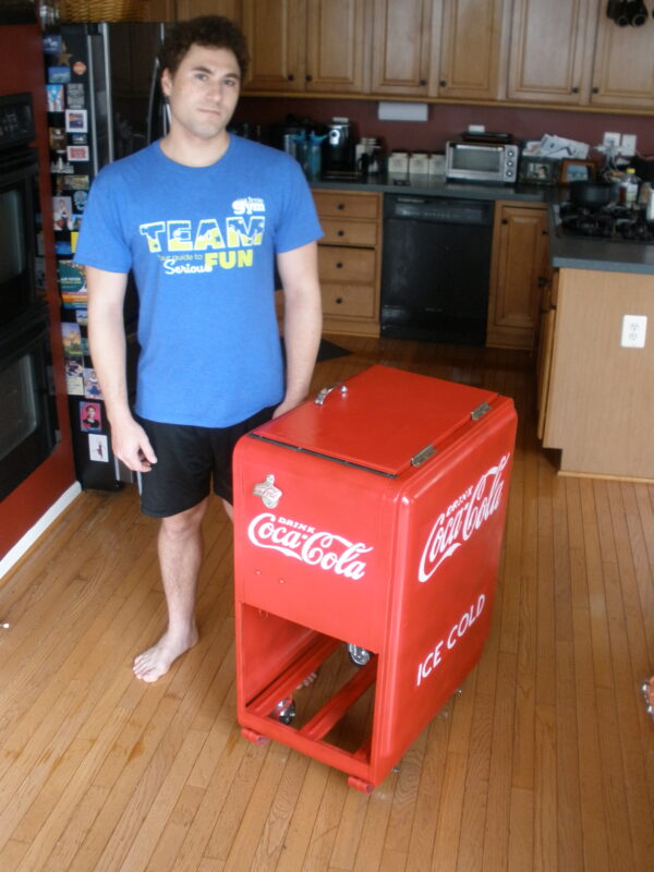 Rare 1937 COCA COLA WESTINGHOUSE JUNIOR COOLER - Image 15