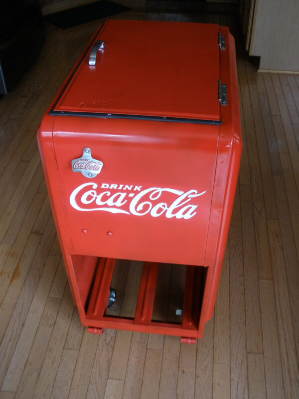 Rare 1937 COCA COLA WESTINGHOUSE JUNIOR COOLER - Image 3