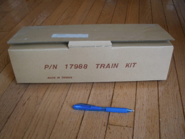 New Old Stock WOOD TRAIN ASSEMBLY HOBBY KIT - Image 10