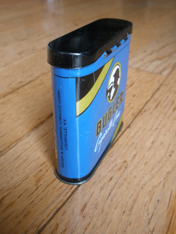 1940s BUGLER TOBACCO TIN CIGARETTE CASE - Image 5
